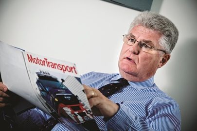 Former MAN Truck and Bus UK CEO Des Evans receives OBE